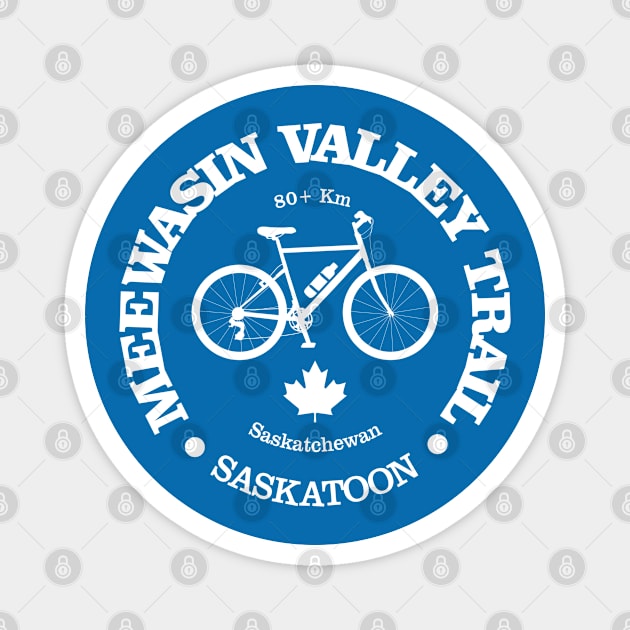 Meewasin Valley Trail (cycling) Magnet by grayrider